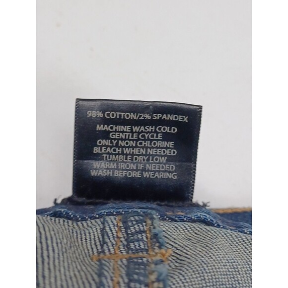 Ann Taylor Modern Dark Wash Denim Ankle Stretch 5-Pocket Blue Jeans Womens US 6 - Picture 7 of 7